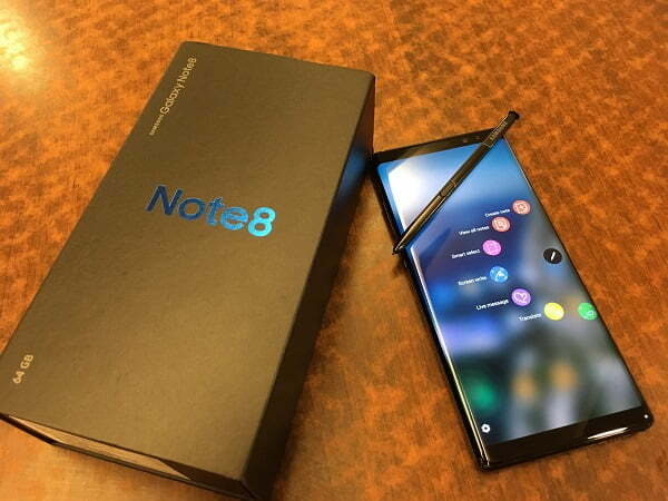Galaxy Note 8 için Android Oreo güncellemesi