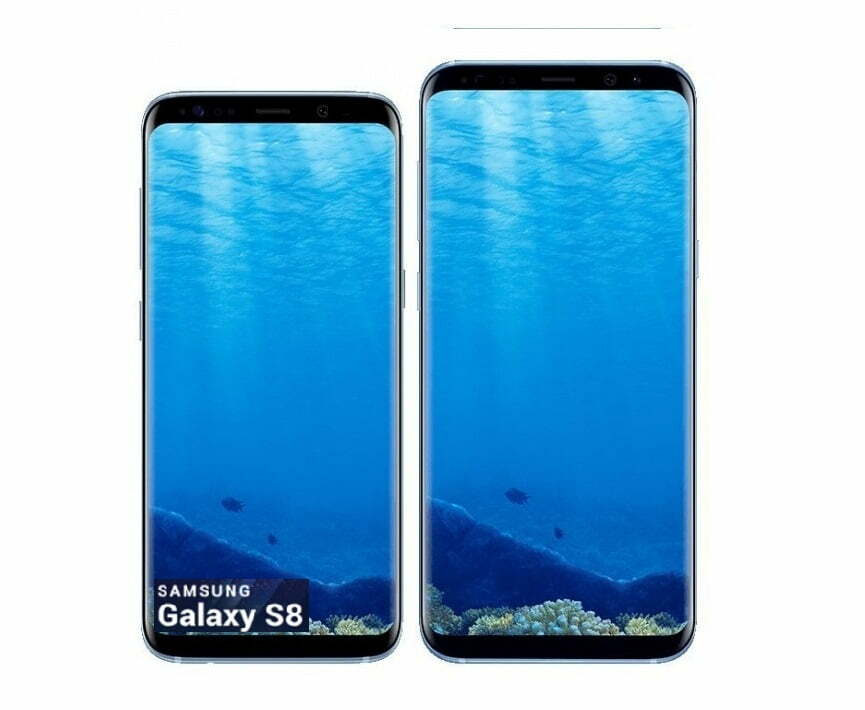 Galaxy S8 ve S8 Plus Mavi renk seçeneği