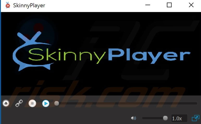 SkinnyPlayer programını bilgisayara yükledikten sonra