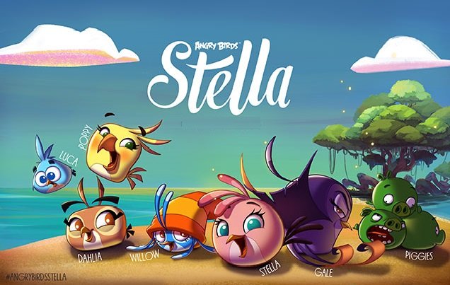 Angry Birds Stella POP Android baloncuk patlatıcısı oyunu