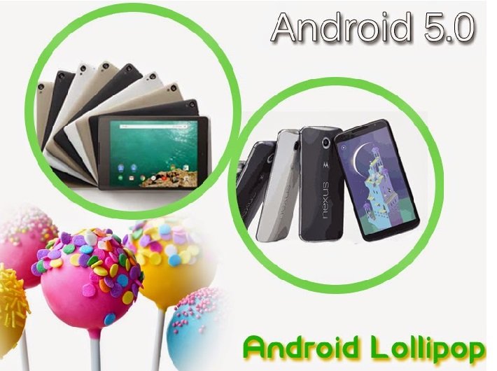 Android 5.0 Lollipop Nexus için Başladı Rom indir Yükle
