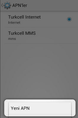 Turkcell T40 İnternet Ayarları