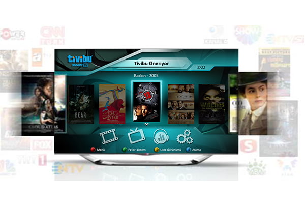 Samsung LG Sony Arçelik Vestel 3D Smart TV internet Film izleme