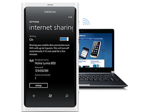 Nokia lumia Modem Olarak Kullanma Dağıtma Paylaştırma