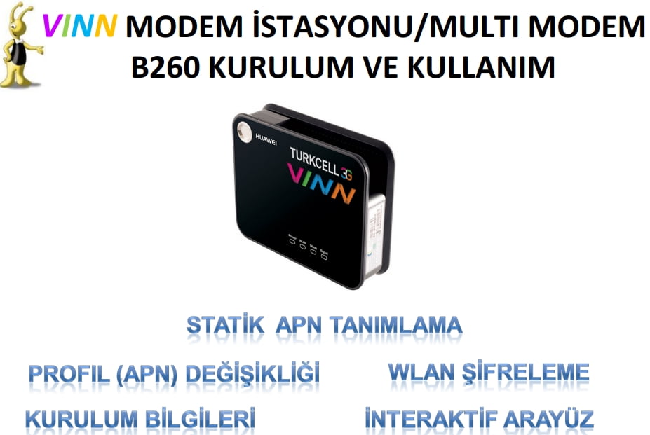 Turkcell - Avea - Vodafone 3G Wifi Modem Kurulumu