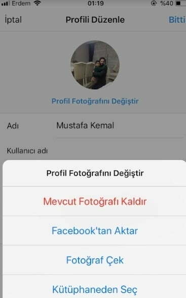 Instagram profil resmi değişmiyor nasıl değiştirilir