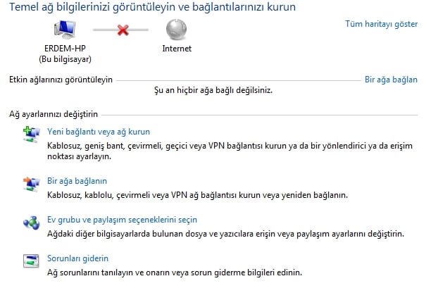 3G Modem Turkcell Çevirmeli Bağlantı Kurulumu