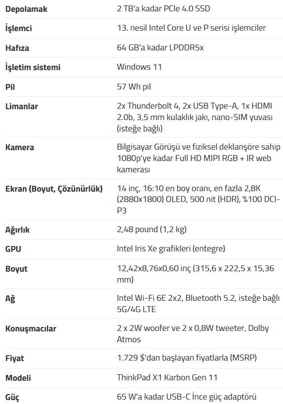 Lenovo ThinkPad X1 Carbon nasil bir bilgisayar 2